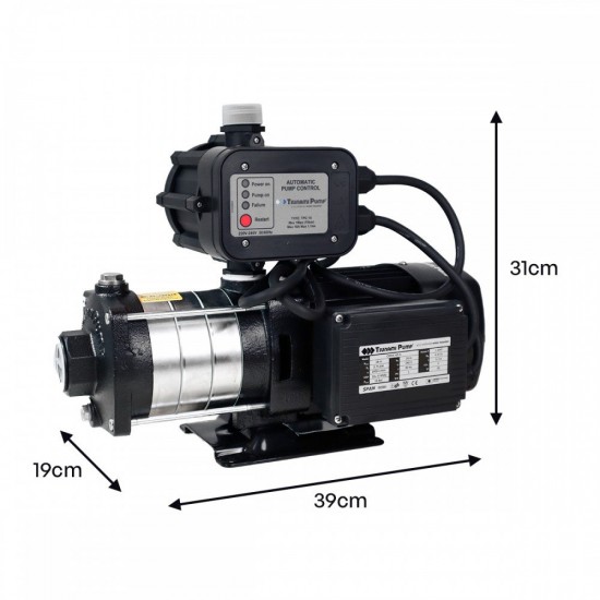 Tsunami Pump CMH4-40-K Water Booster Pump 1.0HP/750W