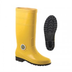 Korakoh M7000 Safety Shoes Footwear Slip-on Boot with Internal Lining (Yellow)