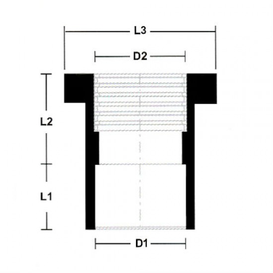 PVC Fittings P/T Socket 2" (50MM)