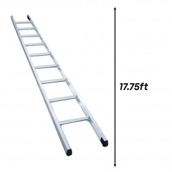 Everlas ES18DR Heavy Duty Single Pole Ladder 17 Rung 5411MM (17.75')
