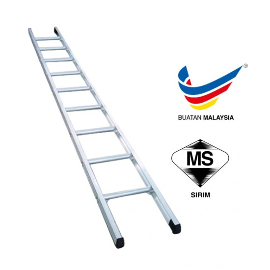 Everlas ES18DR Heavy Duty Single Pole Ladder 17 Rung 5411MM (17.75') Everlas ES18DR Heavy Duty Single Pole Ladder 17 Rung 5411MM (17.75')