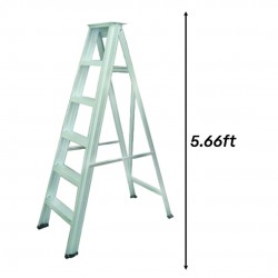 Everlas HD07 Heavy Duty Single Sided Aluminium Ladder 7 Step 1724MM (5.66FT)