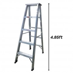 Everlas HDDS06 Heavy Duty Double Sided Ladder 6 Step 1477MM (4.85FT)