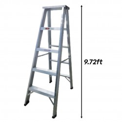 Everlas HDDS12 Heavy Duty Double Sided Ladder 12 Step 2962MM (9.72FT)