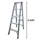 Everlas HDDS14 Heavy Duty Double Sided Ladder 14 Step 3457MM (11.34') Everlas HDDS14 Heavy Duty Double Sided Ladder 14 Step 3457MM (11.34')
