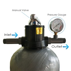 i Pure iPSS-1044 Stainless Steel Outdoor Water Filter with PE Inner Shell 250MM 10"(DIA) x 1450MM (L) 60L