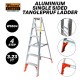 Winner WSS04 Aluminium Single Sided Tanglepruf Ladder 4 Step 984MM/3.23FT Winner WSS04 Aluminium Single Sided Tanglepruf Ladder 4 Step 984MM/3.23FT