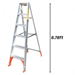 Winner WSS11 Aluminium Single Sided Tanglepruf Ladder 11 Step 2678MM/8.78FT