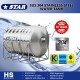 Star HS200 Horizontal With Stand SUS304 Stainless Steel Water Tank 2000L/440G Star HS200 Horizontal With Stand SUS304 Stainless Steel Water Tank 2000L/440G