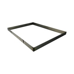 Stainless Steel Manhole Cover 18” (L) x 24” (W) x 1” (H) for Tiling Works
