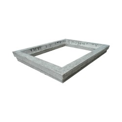 Concrete Manhole Cover 21” (L) x 25” (W) x 3" (H) 
