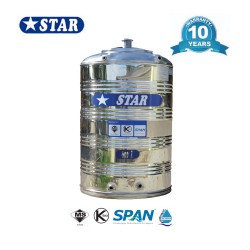 Star F/B400 Flat Bottom Without Stand SUS304 Stainless Steel Water Tank 4000L/880G