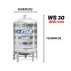 Star WS30 Round Bottom With Stand SUS304 Stainless Steel Water Tank 300L/66G