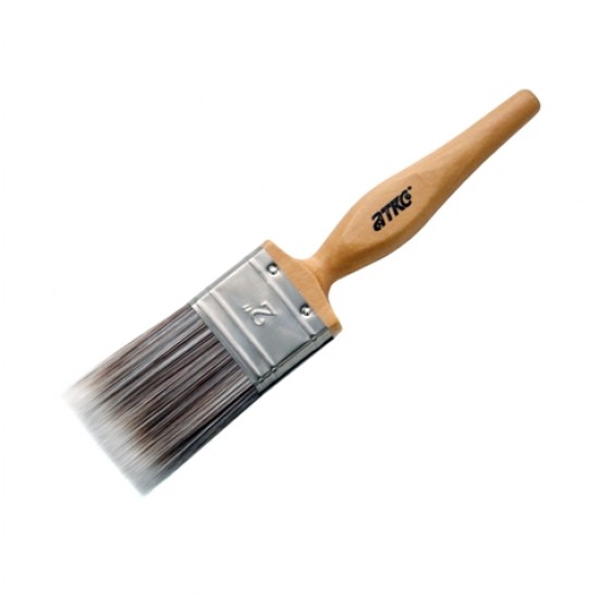 Besi & Logam #SF020 2" (50.0MM) Paint Brush (100% Synthetic Filament) Wooden Handle Besi & Logam #SF020 2" (50.0MM) Paint Brush (100% Synthetic Filament) Wooden Handle
