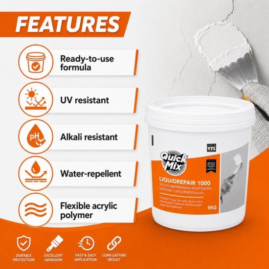 YTL Liquid Repair 1000 5KG YTL Liquid Repair 1000 5KG
