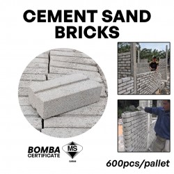 Cement Sand Bricks (600PCS/PALLET)
