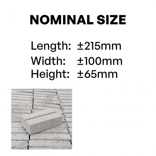 Cement Sand Bricks (600PCS/PALLET)