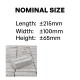 Cement Sand Bricks (600PCS/PALLET)