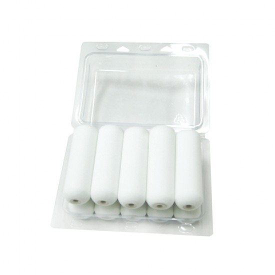 Besi & Logam #4100F 100.0MM (4") 15.0MM x 10.0MM High Density PU Foam Roller Sleeve (10 PCS/PKT)