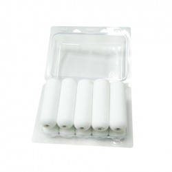 Besi & Logam #4100F 100.0MM (4") 15.0MM x 10.0MM High Density PU Foam Roller Sleeve (PC)