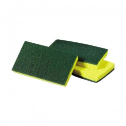 3M Scotch-Brite 21-B Heavy Duty Scouring Sponge Antibacterial (1) 10CM (L) x 7CM (W) x 3CM (H) 