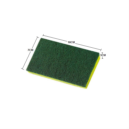 3M Scotch-Brite 21-B Heavy Duty Scouring Sponge Antibacterial (1) 10CM (L) x 7CM (W) x 3CM (H) 3M Scotch-Brite 21-B Heavy Duty Scouring Sponge Antibacterial (1) 10CM (L) x 7CM (W) x 3CM (H)