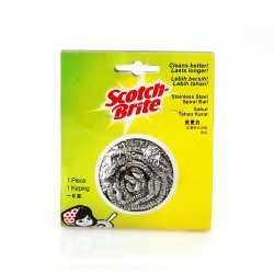 3M Scotch-Brite 333 Stainless Steel Spiral Ball (1)
