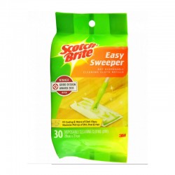 3M Scotch-Brite Easy Sweeper Dry Disposable Refill Cloth (30 SHT)