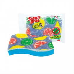 3M Scotch-Brite FDUL-80SW Light Duty Fun Design (1) 115MM (L) x 70MM (W) x 20MM (T)