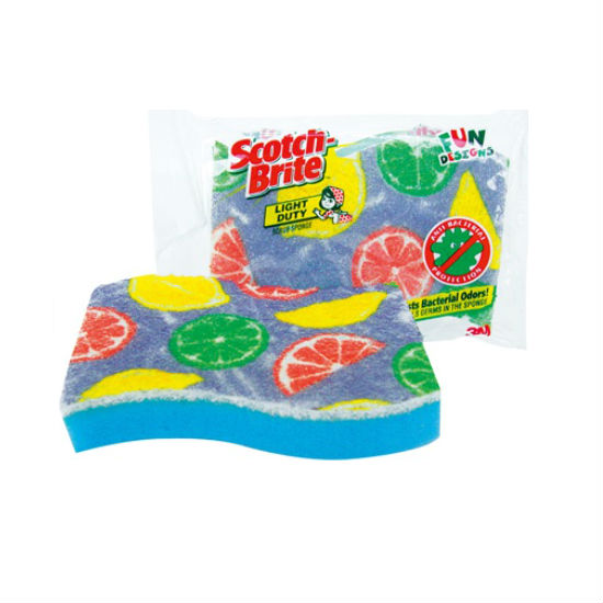3M Scotch-Brite FDUL-80SW Light Duty Fun Design (1) 115MM (L) x 70MM (W) x 20MM (T) 3M Scotch-Brite FDUL-80SW Light Duty Fun Design (1) 115MM (L) x 70MM (W) x 20MM (T)