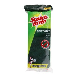 3M Scotch-Brite 21-B Heavy Duty Scouring Sponge Antibacterial (3) 8CM (L) x 6.5CM (W) x 3.5CM (H) 