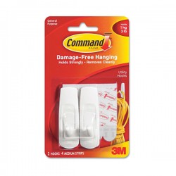 3M Command 17001ANZ Medium Hook (2)