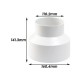 Bina Plastic UPVC Fittings Reducing Socket (Concentric Reducer) 6" x 4" (160MMx110MM) Bina Plastic UPVC Fittings Reducing Socket (Concentric Reducer) 6" x 4" (160MMx110MM)
