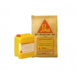 Sika Brushcoat WP Cementitious Waterproofing Slurry 22.5KG Set (A: 4.5KG + B:18.0KG) Sika Brushcoat WP Cementitious Waterproofing Slurry 22.5KG Set (A: 4.5KG + B:18.0KG)