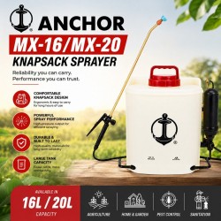 Anchor MX-16/MX-20 Knapsack Sprayer 16L/20L