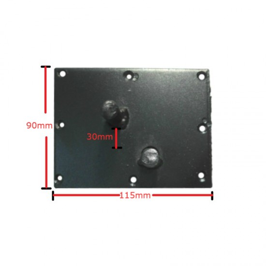 B-Tani Heavy Duty Bar Bender Base Plate 4.0MM (T) x 3/8" (D) x 115MM (L) x 90MM (W) B-Tani Heavy Duty Bar Bender Base Plate 4.0MM (T) x 3/8" (D) x 115MM (L) x 90MM (W)