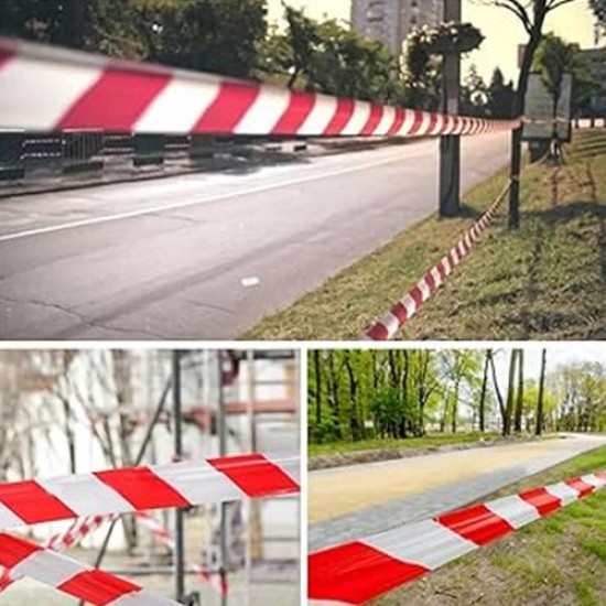 PVC Hazardous Warning Awas Caution Barricade Tape 3" (W) x 70M (L)