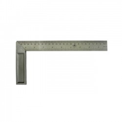 Ordinary Cast Steel Try Square (Sesiku L) 10"