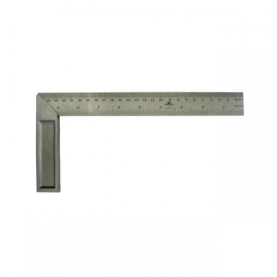 Ordinary Cast Steel Try Square (Sesiku L) 10" Ordinary Cast Steel Try Square (Sesiku L) 10"