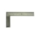 Ordinary Cast Steel Try Square (Sesiku L) 8"