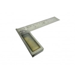 Ordinary Cast Steel Try Square (Sesiku L) 6"