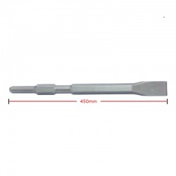Power Tool Chisel 17MM (DIA) x 450MM (L) Flat