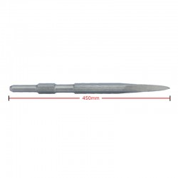 Power Tool Chisel 17MM (DIA) x 450MM (L) Pointed