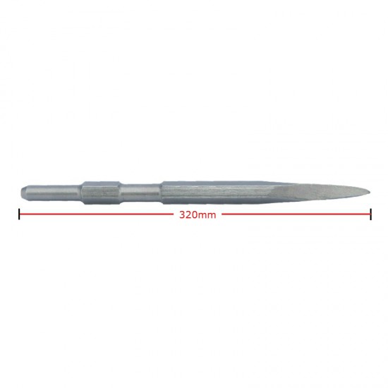 Power Tool Chisel 21MM (DIA) x 320MM (L) Pointed