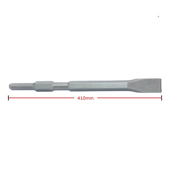 Power Tool Chisel 30MM (DIA) x 410MM (L) Flat