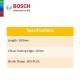 Bosch SDS-Plus Pencil Pointed Chisel 160MM (L) - 2608690120