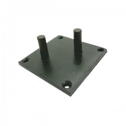B-Tani Heavy Duty Bar Bender Base Plate 4.0MM  (T) x 1/4" (D) x 64MM (L) x 64MM (W)