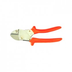 Tiger #K909 Wholly Heat Treated Carbon Steel with Handle Flat Blade Cutter 6 1/2"