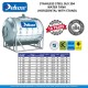 Deluxe CL100KH Horizontal With Stand SUS304 Stainless Steel Water Tank 5000L/1100G