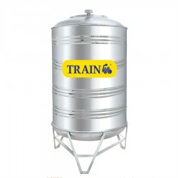 TReinz SM40K Vertical Round Bottom With Stand 304 Stainless Steel Water Tank 1500L/330G